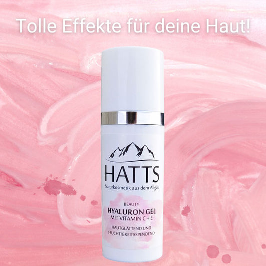 Die Wirkung des HATTS Hyaluron Gels.