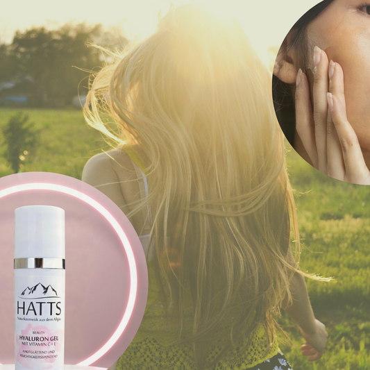 HATTS Naturkosmetik aus dem Allgäu ist perfekt für die Feuchtigkeitspflege nach dem Sonnenbad