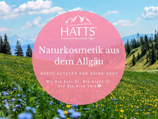 Erlebe die Schönheit des Allgäus in HATTS Naturkosmetik. Natürliche Pflege, Feuchtigkeit und Strahlkraft.