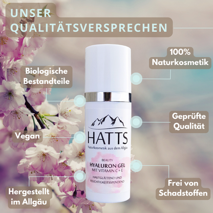 Hyaluron Gel mit Vitamin C + E